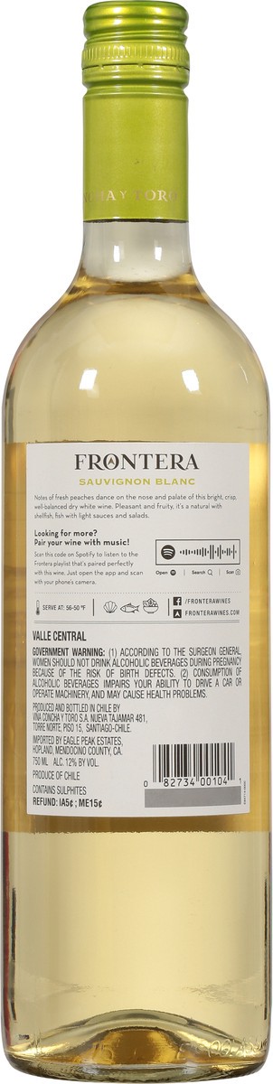 slide 7 of 9, Frontera Chile Sauvignon Blanc 750 ml, 750 ml