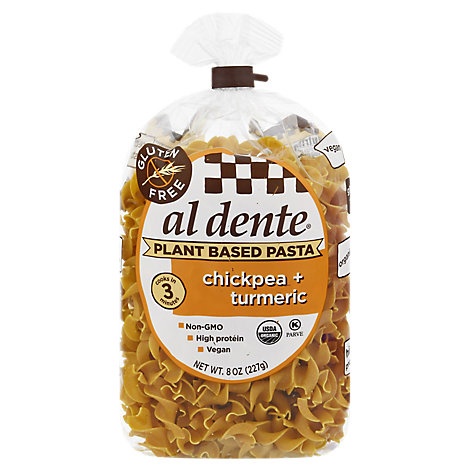 slide 1 of 1, Al Dente Pasta Chickpea Turmeric, 8 oz