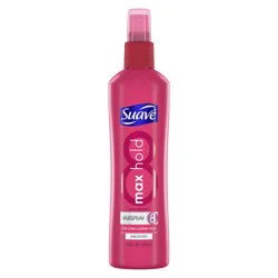 Suave Unscented Non Aerosol Hairspray Max Hold, 11 oz