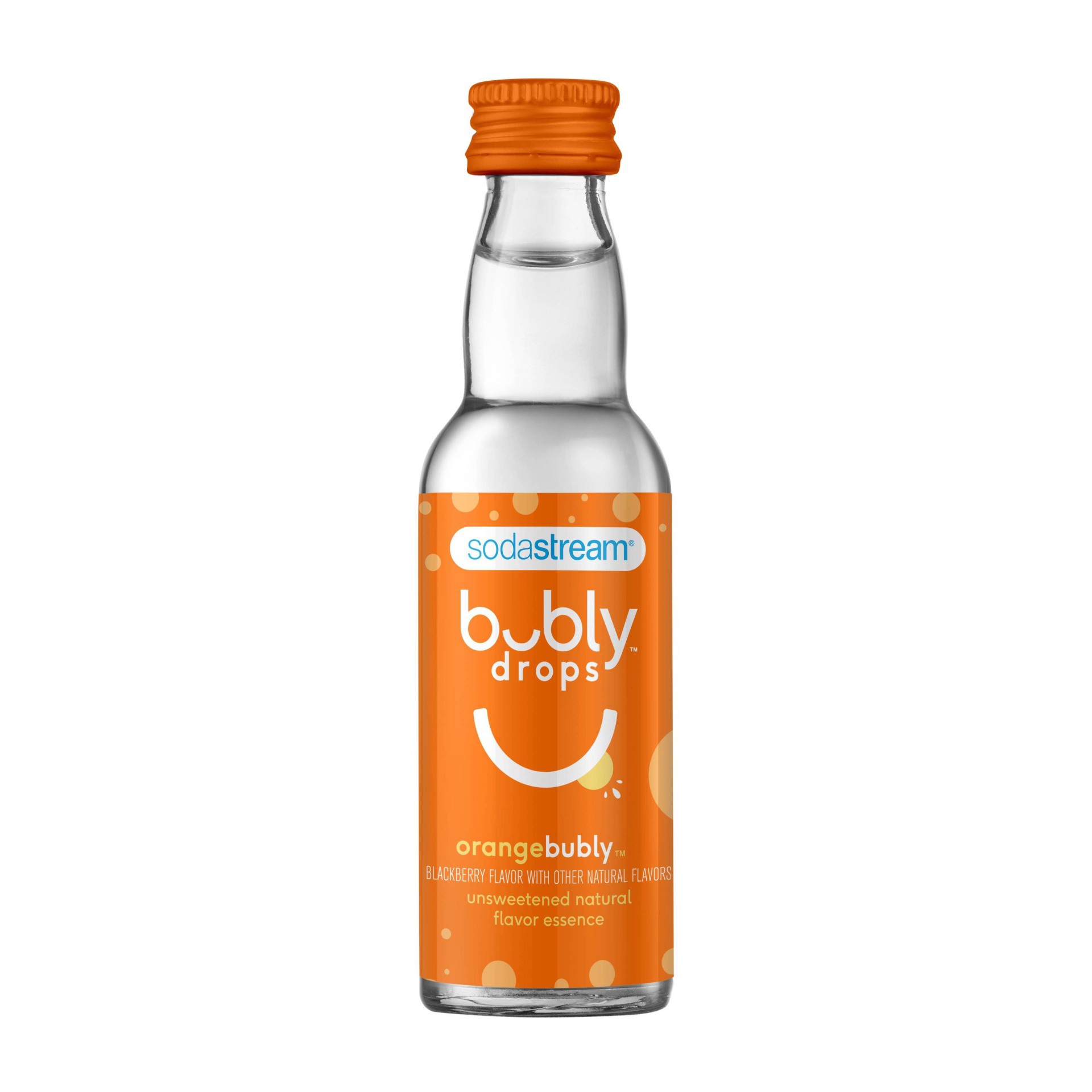 slide 1 of 3, SodaStream bubly Orange Drops - 1.36 fl oz, 1.36 fl oz