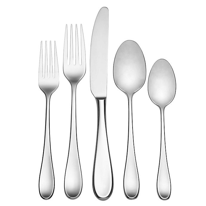 slide 1 of 1, Lenox Chesterbrook Flatware Set, 65 ct