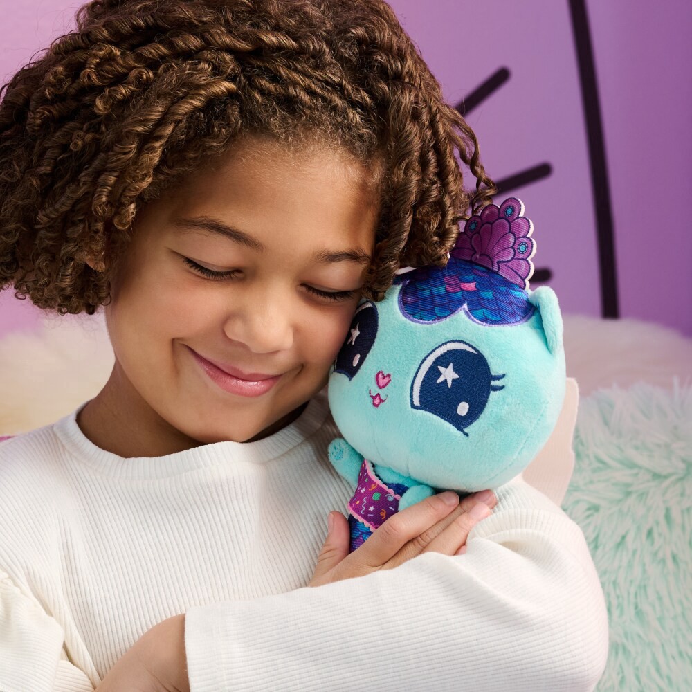 slide 4 of 6, Gabby's Dollhouse Celebration Series MerCat Purr-ific Party Plush, 1 ct