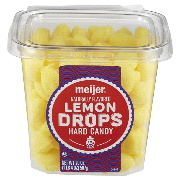 slide 1 of 1, Meijer Lemon Drops, 20 oz