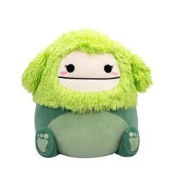 Squishmallow 16 in Bren Bigfoot Plush Toy - Green
