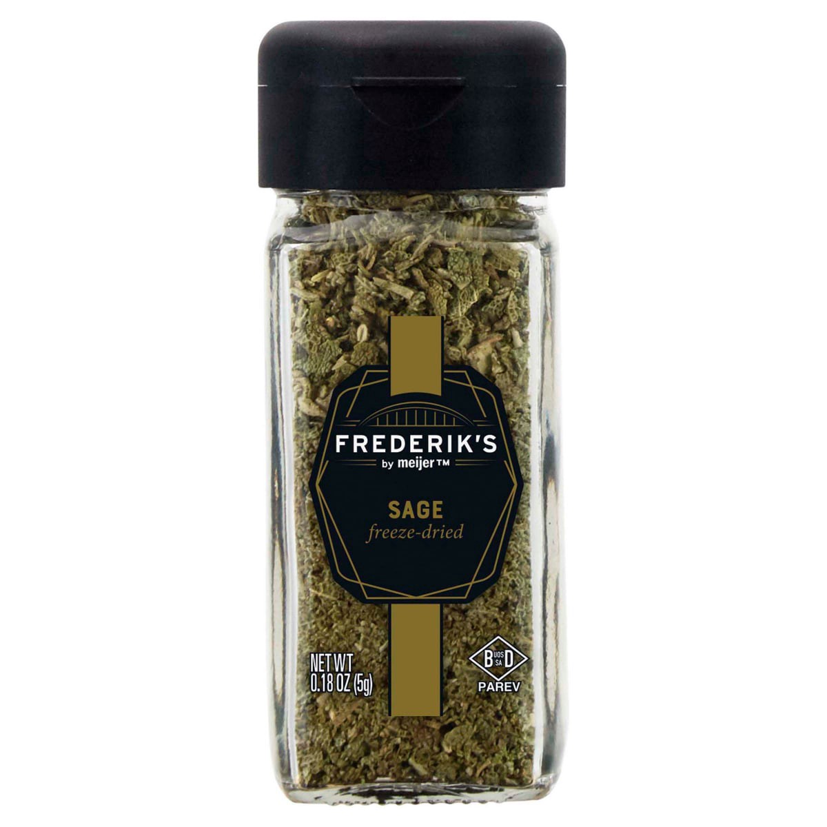 slide 1 of 9, FREDERIKS BY MEIJER Frederik's by Meijer Freeze-Dried Sage, 0.18 oz