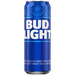Bud Light Beer, 25 FL OZ Can, 4.2% ABV