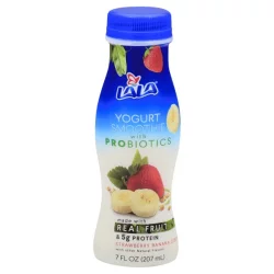 LALA Strawberry Banana Cereal Yogurt Smoothie