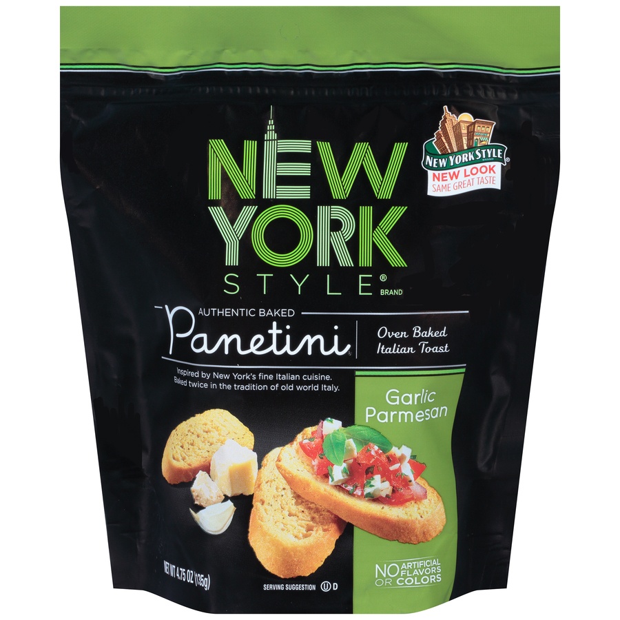 slide 1 of 6, New York Style Garlic Parmesan Panetini, 4.75 oz