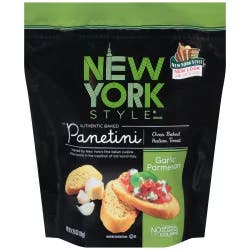 New York Style Garlic Parmesan Panetini