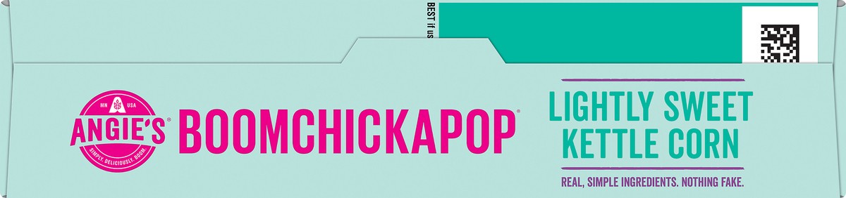slide 7 of 7, BOOMCHICKAPOP Angie's BOOMCHICKAPOP Lightly Sweet Kettle Corn Microwave Popcorn, (4) 3.29 Fresh-Pop Bowls, 4 ct; 3.29 oz