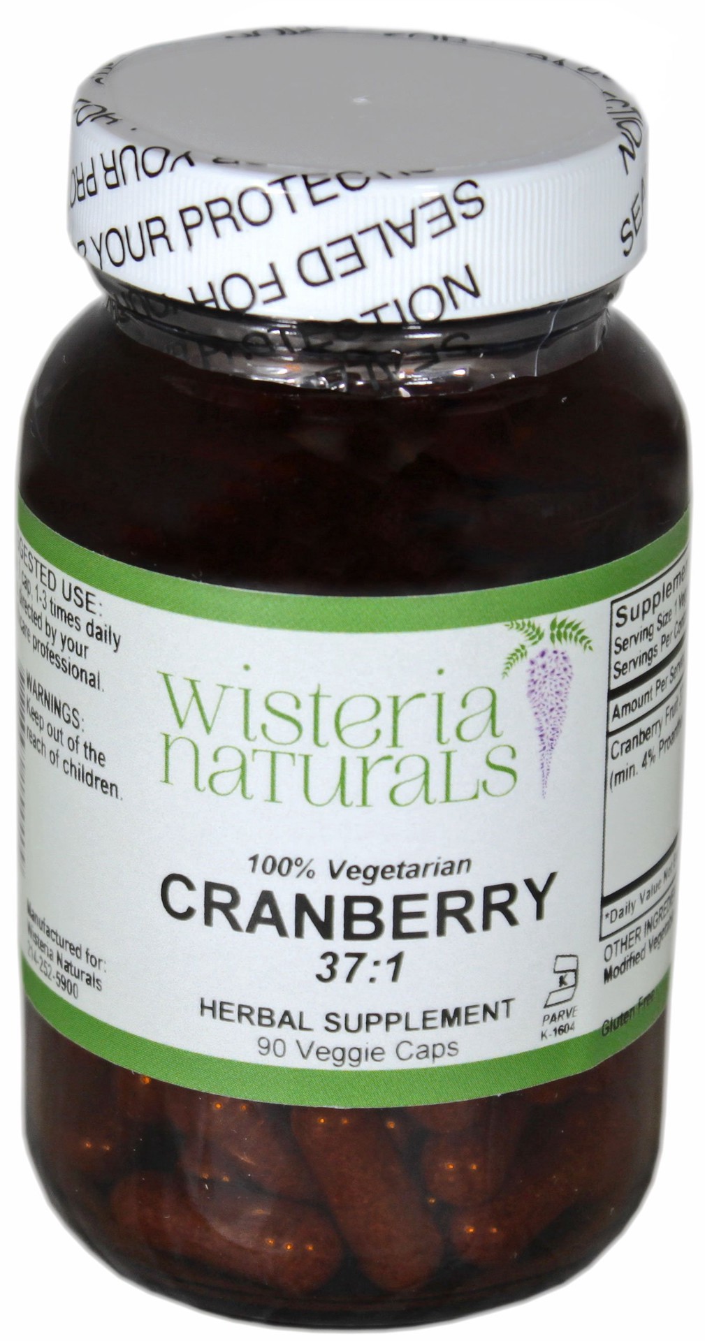 slide 1 of 1, Vitality Caps Cranberry, 90 ct