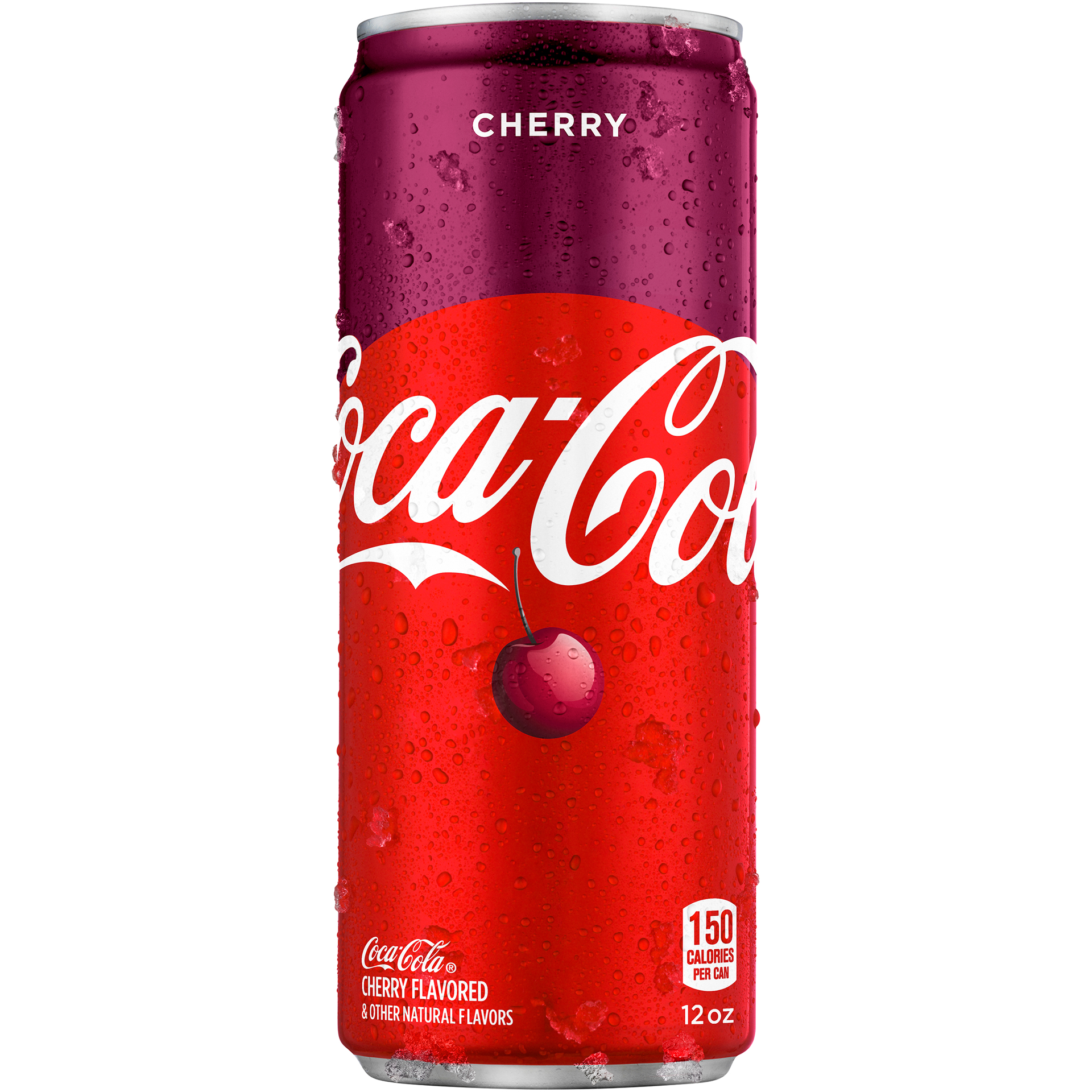 slide 1 of 3, Coca-Cola Cherry Soda Soft Drink, 12 fl oz, 12 fl oz