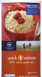Kroger Quick 1-Minute 100% Whole Grain Oats