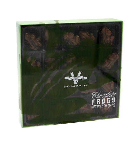 slide 1 of 1, Hy-Vee V Chocolates Chocolate Frogs, 5 oz