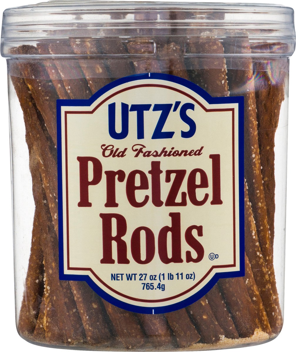 slide 6 of 9, Utz Old Fashioned Pretzel Rods 27 oz, 27 oz