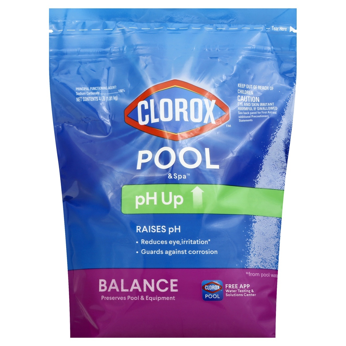 slide 1 of 7, Clorox Pool & Spa Ph Up - 4 Lb, 4 lb