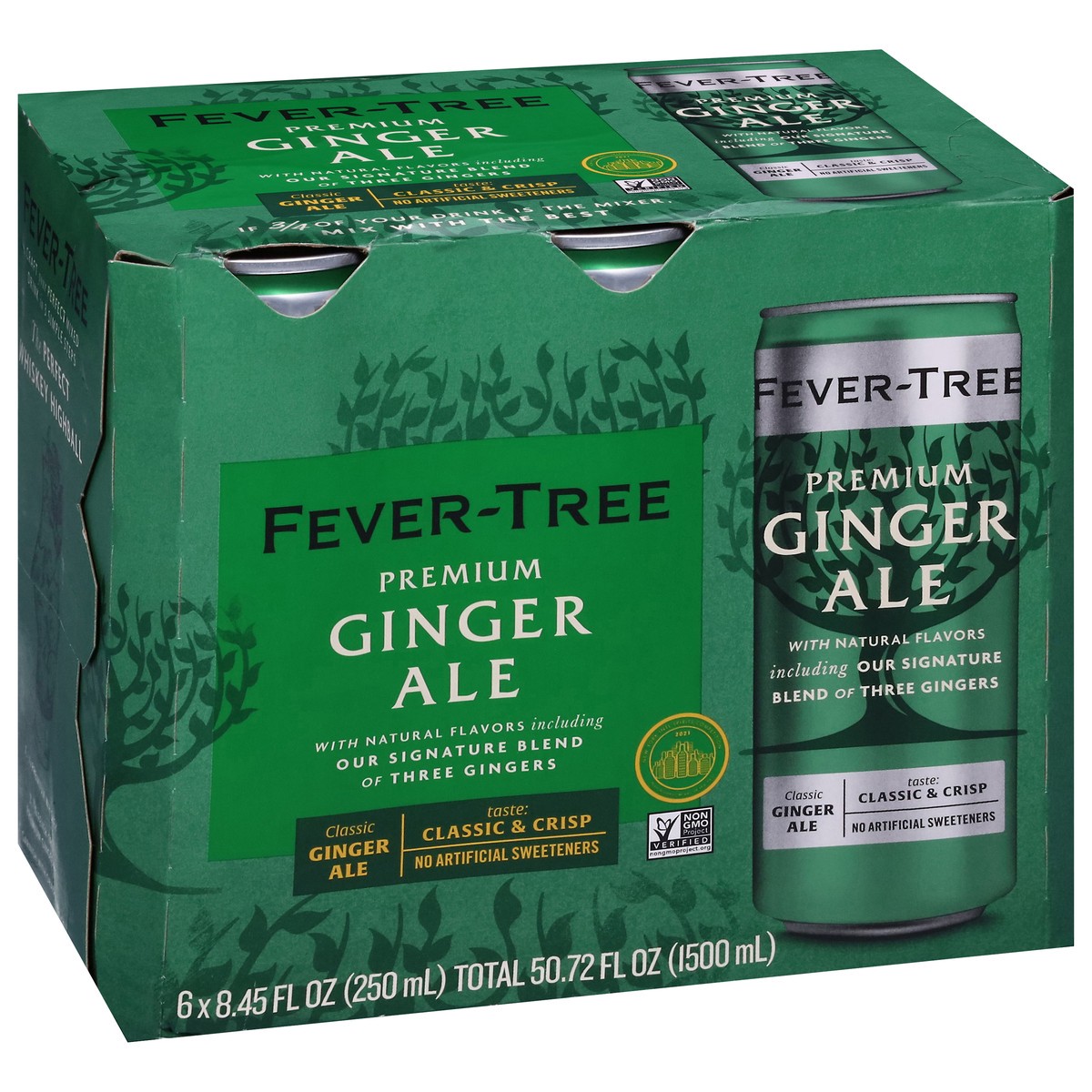 slide 7 of 9, Fever-Tree Ginger Ale- 8.45 fl oz, 8.45 fl oz
