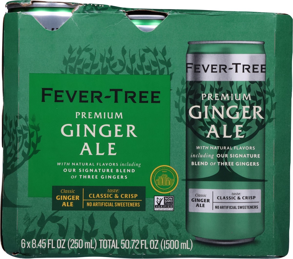slide 2 of 9, Fever-Tree Ginger Ale- 8.45 fl oz, 8.45 fl oz
