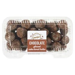 Fresh from Meijer Chocolate Glazed Cake Donut Holes, 16 oz