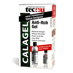 slide 1 of 1, Calagel Anti-Itch Gel Plus Trial Size Technu Skin Cleanser, 8 oz