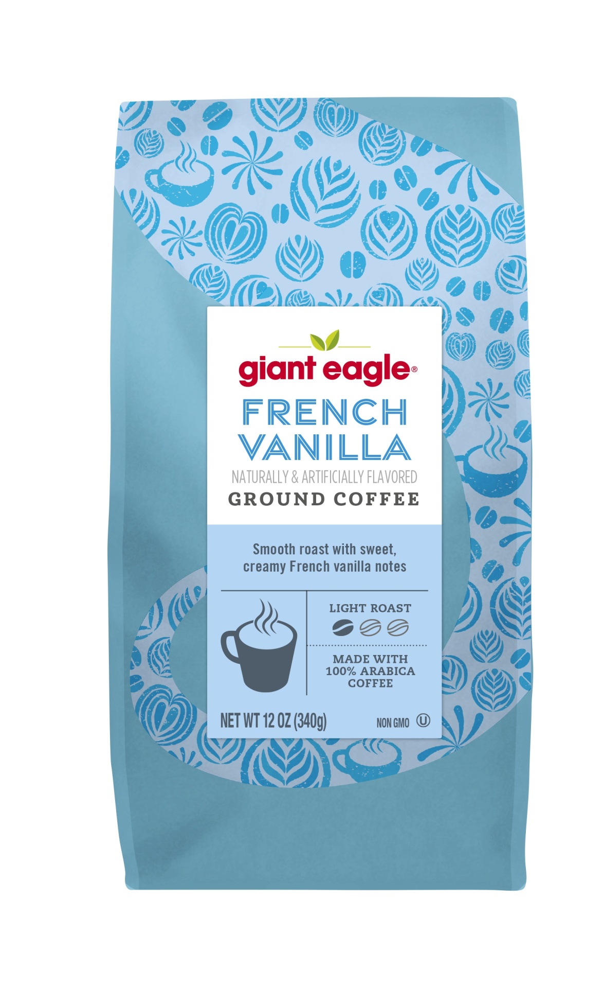 slide 1 of 1, Ge Bag Ground Coffee French Vanilla - 12 oz, 12 oz