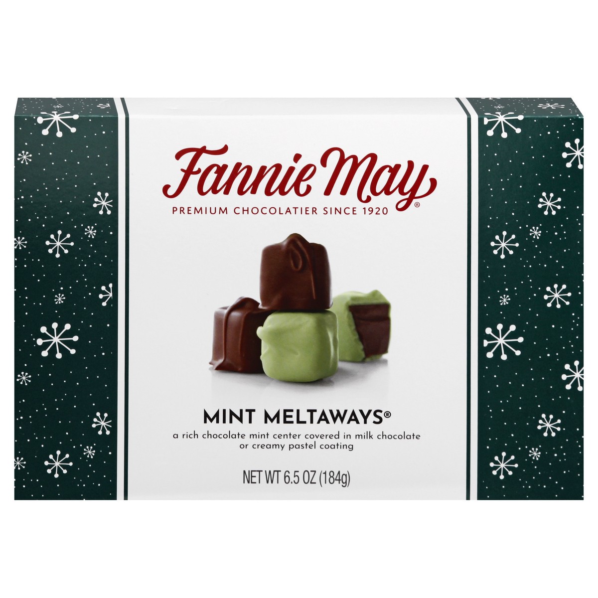 slide 1 of 12, Fannie May Mint Meltaways 6.5 oz, 6.5 oz