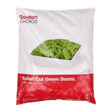slide 1 of 1, GFS Italian Cut Green Beans, 64 oz