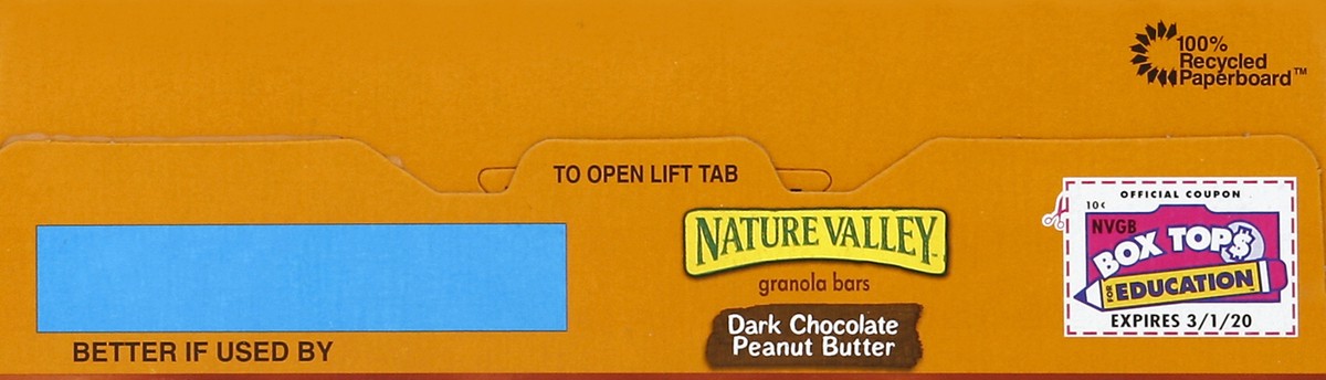 slide 2 of 6, Nature Valley Granola Bars, Crunchy Dark Chocolate Peanut Butter, 6 ct; 1.49 oz