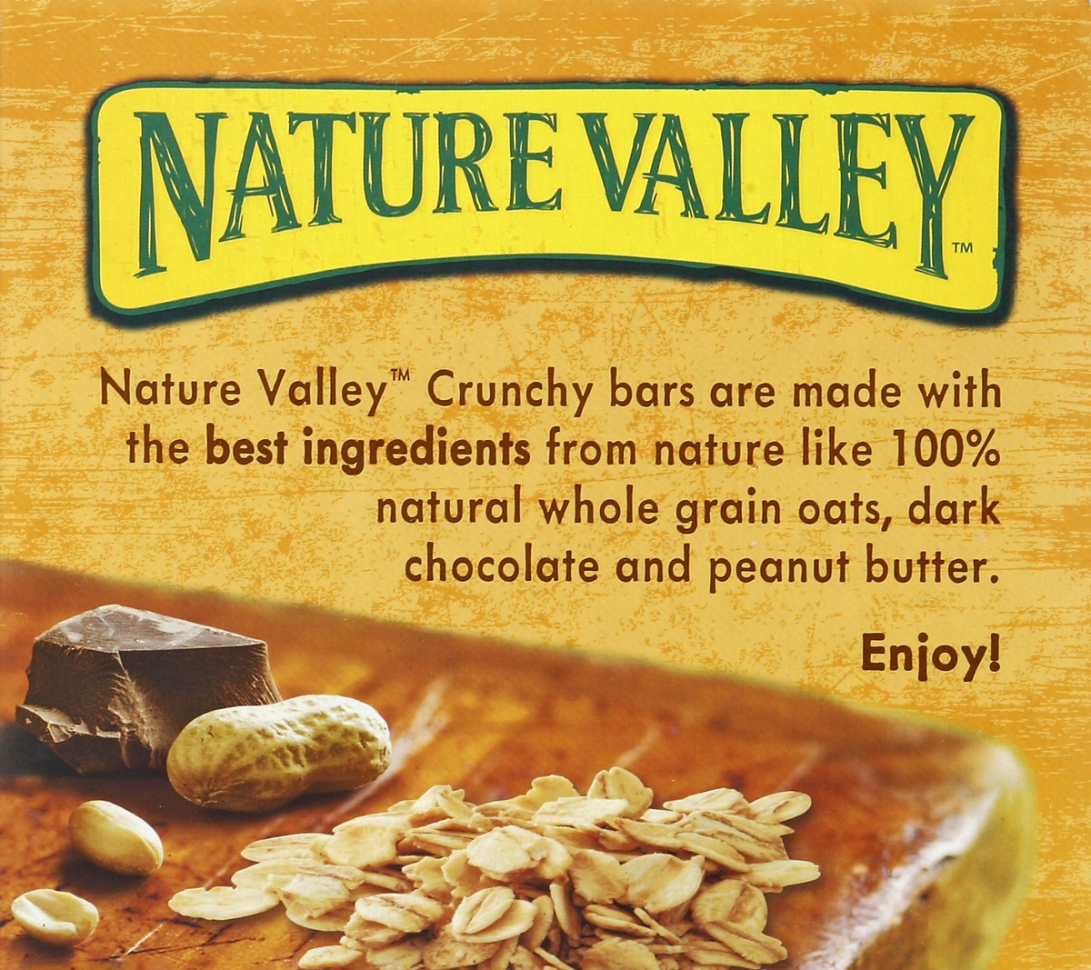 slide 6 of 6, Nature Valley Granola Bars, Crunchy Dark Chocolate Peanut Butter, 6 ct; 1.49 oz