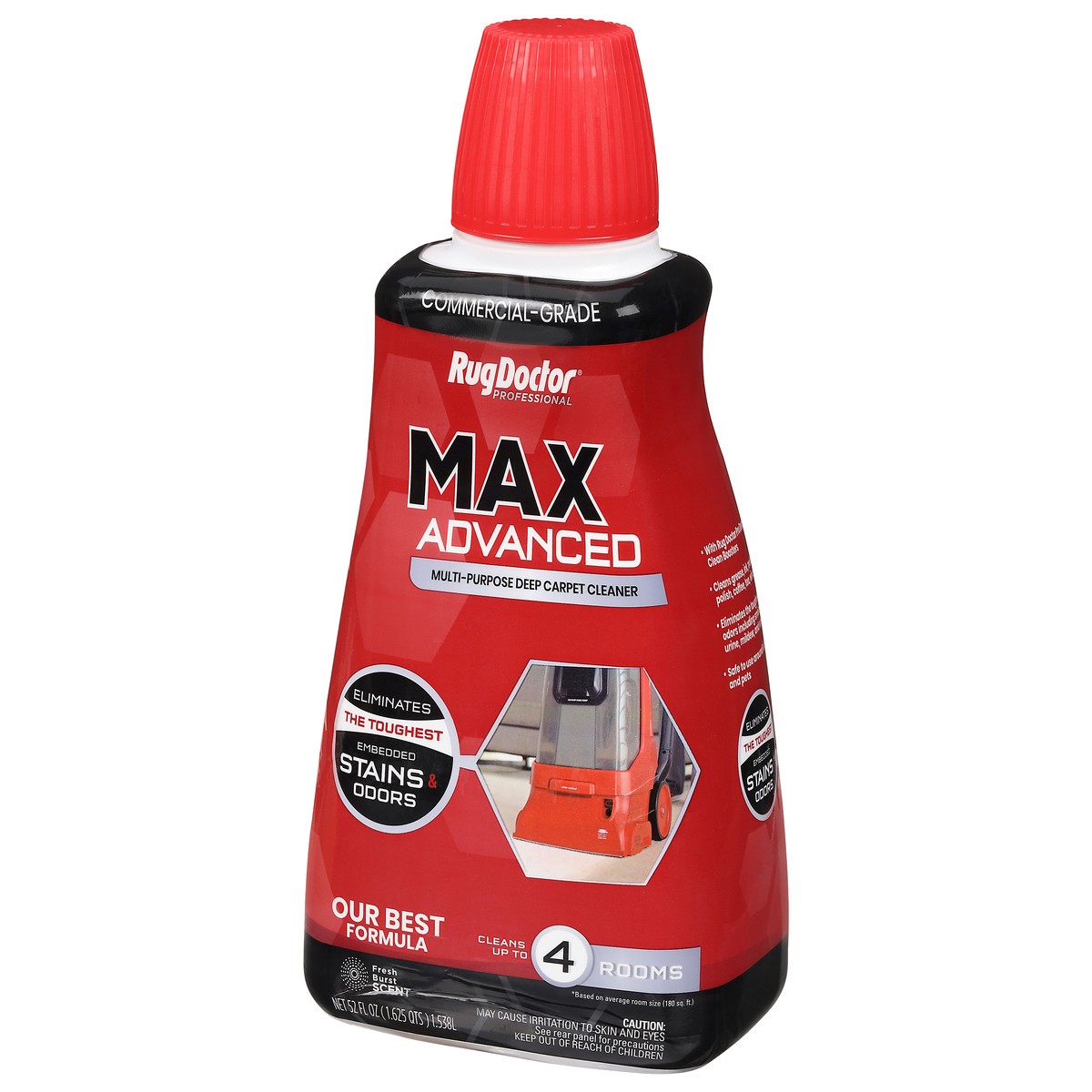 slide 6 of 9, Rug Doctor Max Advanced Multi-Purpose Fresh Burst Scent Deep Carpet Cleaner 52 fl oz, 52 fl oz