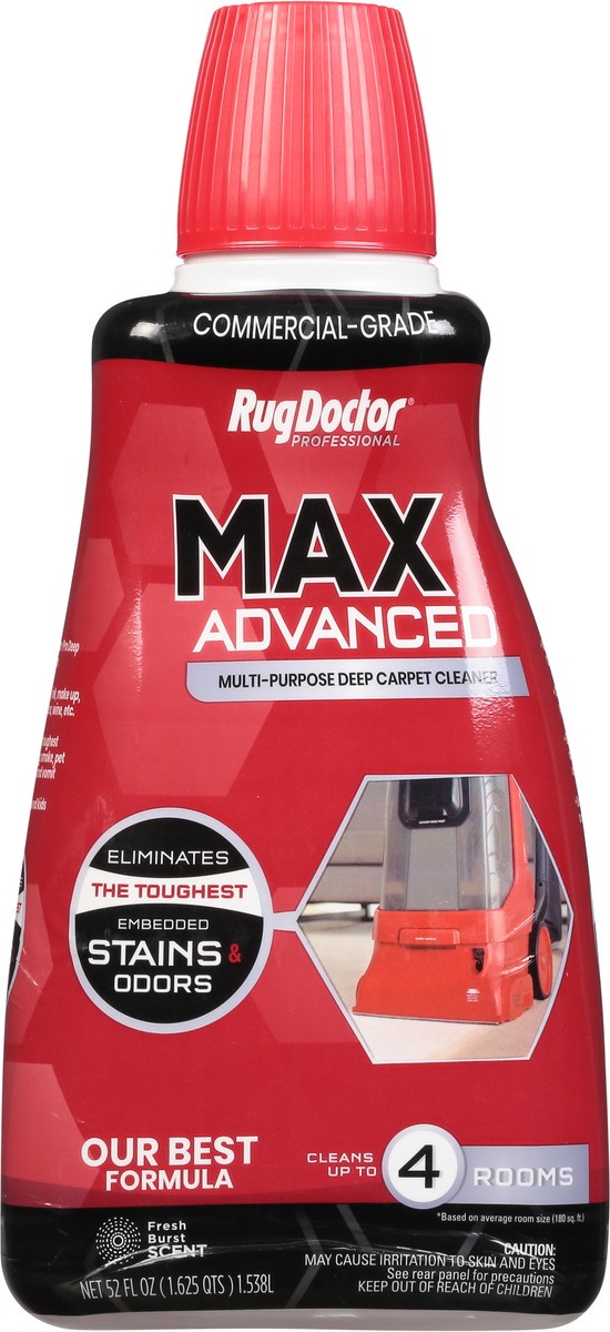 slide 3 of 9, Rug Doctor Max Advanced Multi-Purpose Fresh Burst Scent Deep Carpet Cleaner 52 fl oz, 52 fl oz