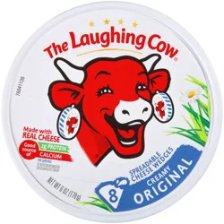 The Laughing Cow Creamy Original Spreadable Cheese Wedges