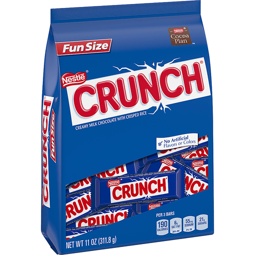 slide 2 of 7, Crunch Fun Size Bars, 11 oz