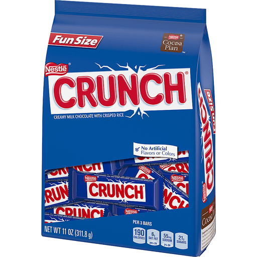 slide 3 of 7, Crunch Fun Size Bars, 11 oz