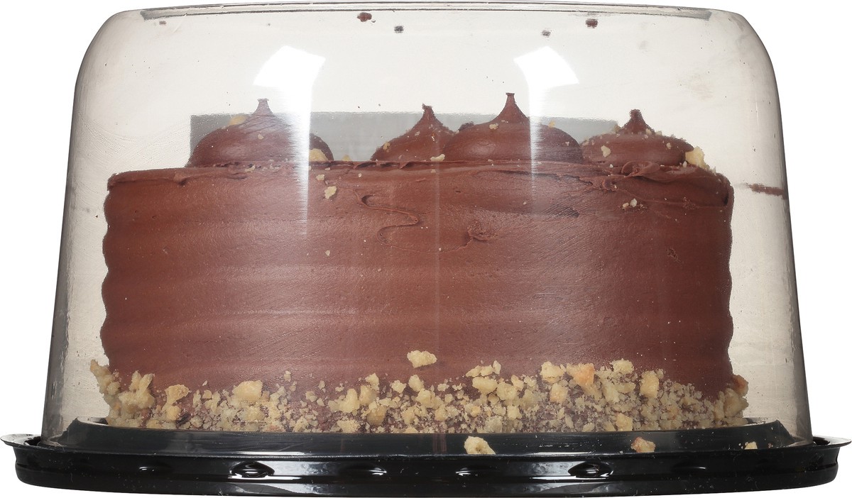 slide 4 of 7, 7" Golden Chocolate Double Layer Cake, 0.94 kg