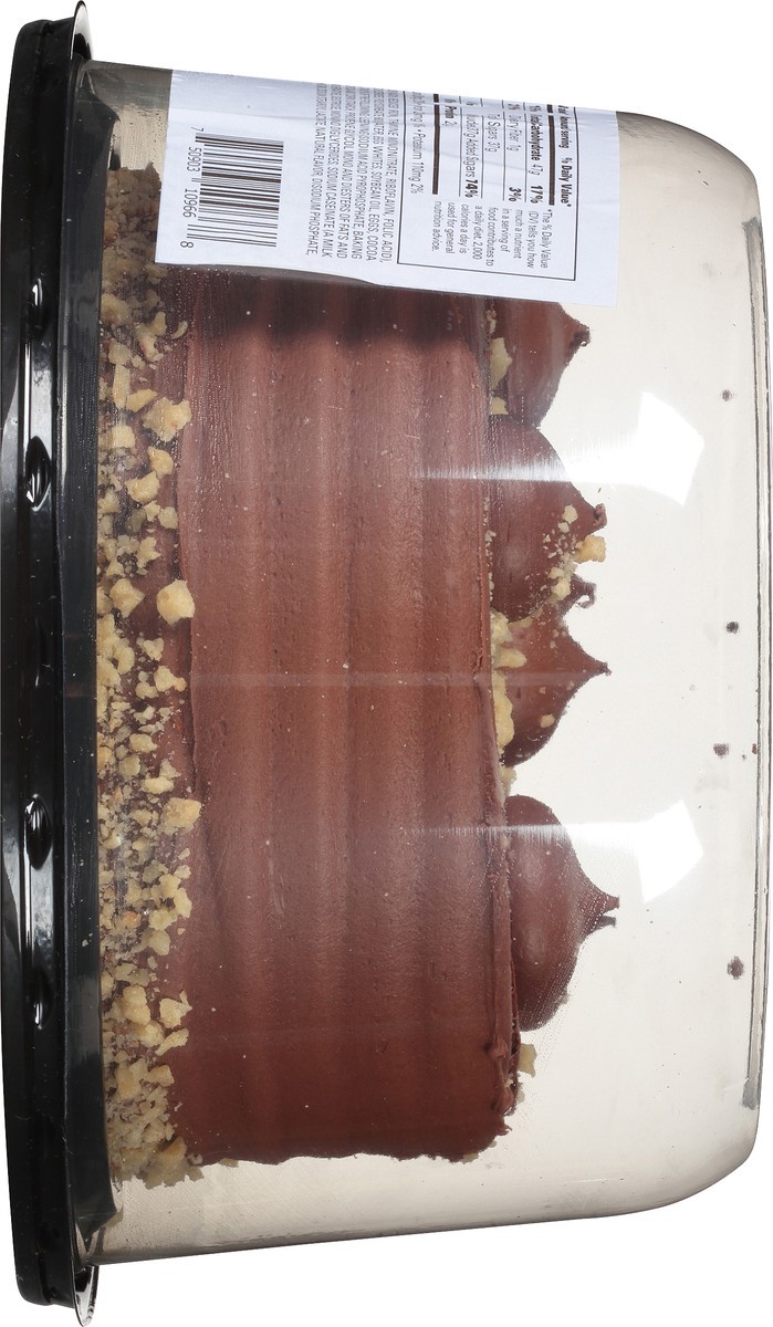 slide 3 of 7, 7" Golden Chocolate Double Layer Cake, 0.94 kg