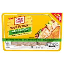 Oscar Mayer Deli Fresh Oven Roasted Turkey Breast, 9 oz Pack