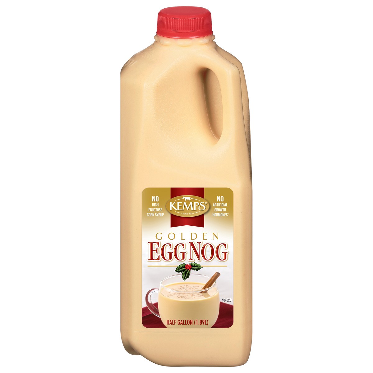 slide 2 of 4, Kemps Golden Egg Nog, 64 oz