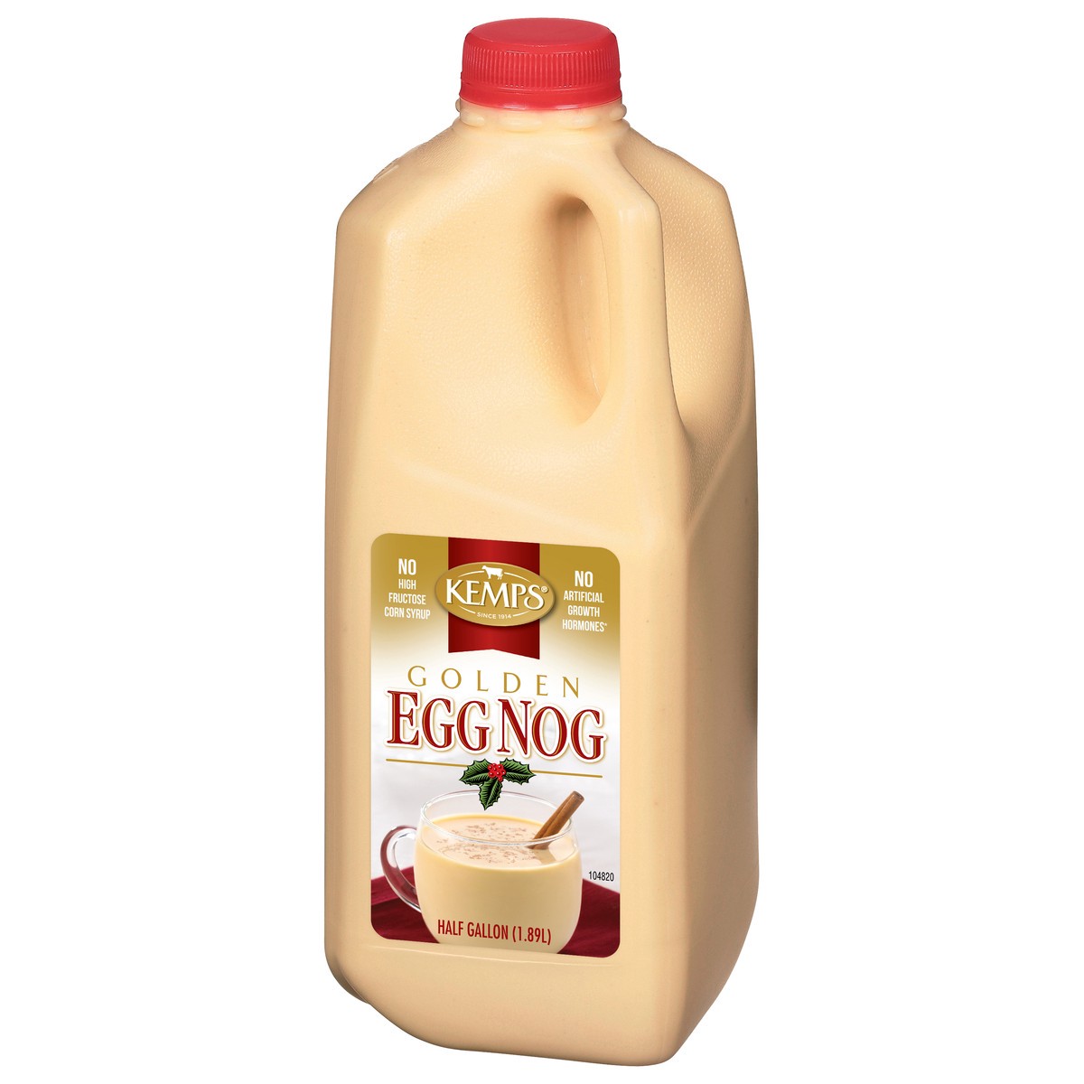 slide 4 of 4, Kemps Golden Egg Nog, 64 oz