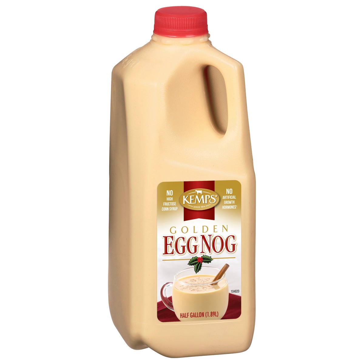 slide 3 of 4, Kemps Golden Egg Nog, 64 oz