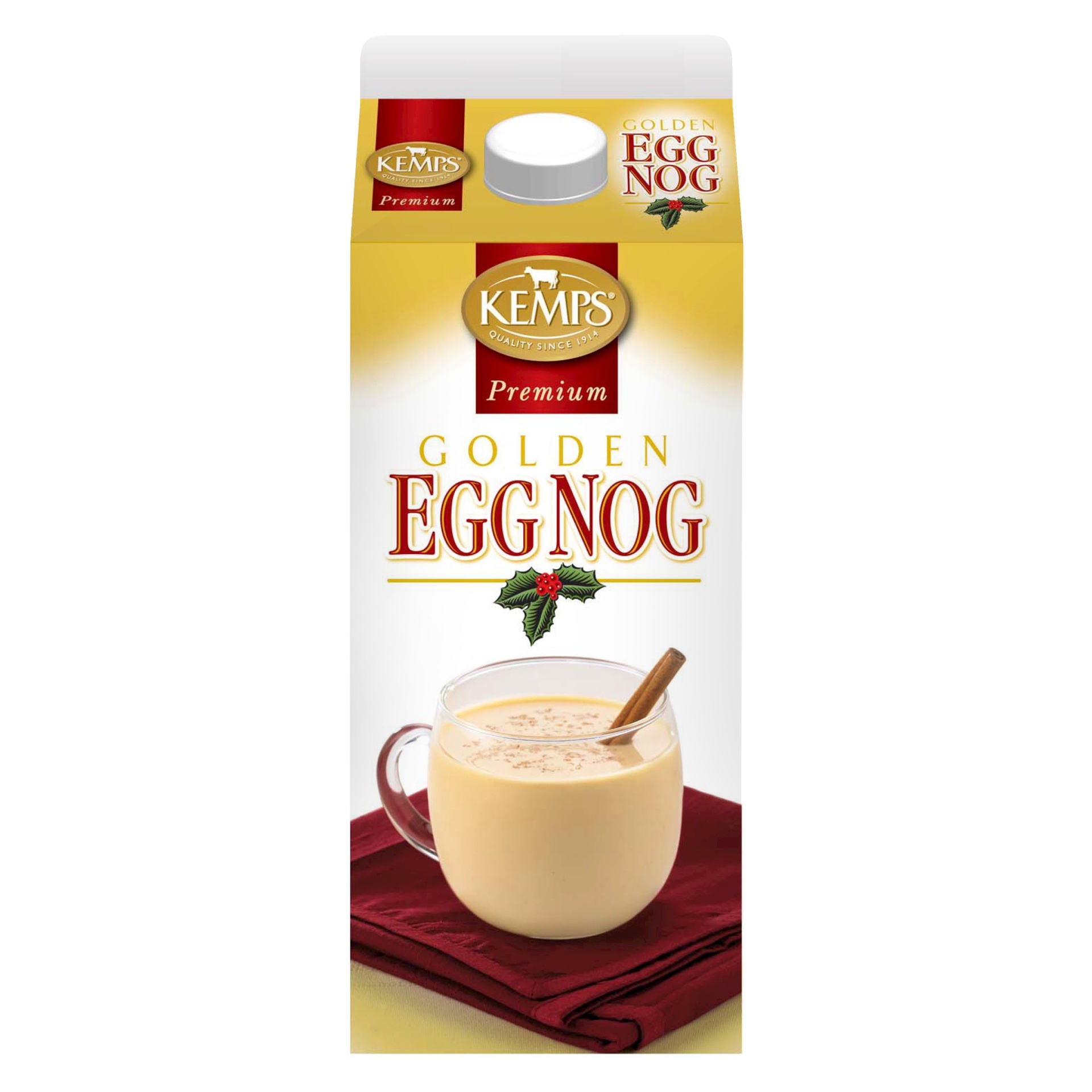 slide 1 of 1, Kemps Golden Egg Nog, 64 oz