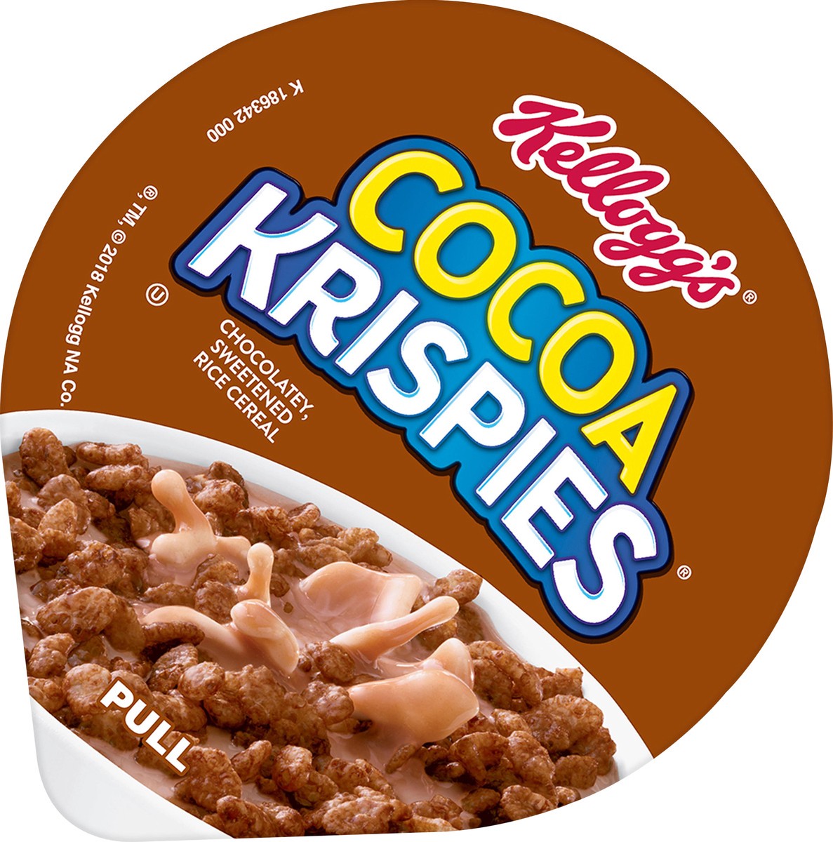 slide 3 of 7, Cocoa Krispies Breakfast Cereal Cup, Kids Snacks, Family Breakfast, Chocolatey Flavor, 2.3oz Cup, 1 Cup, 2.3 oz
