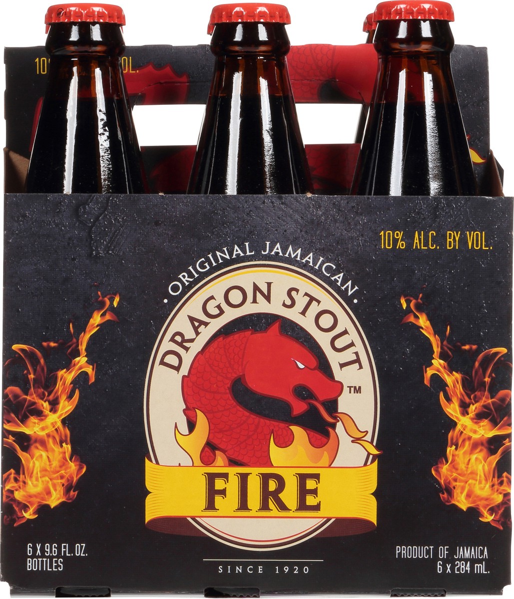 slide 9 of 11, Dragon Stout Fire Dragon Stout Beer 6 - 9.6 fl oz Bottles, 6 ct