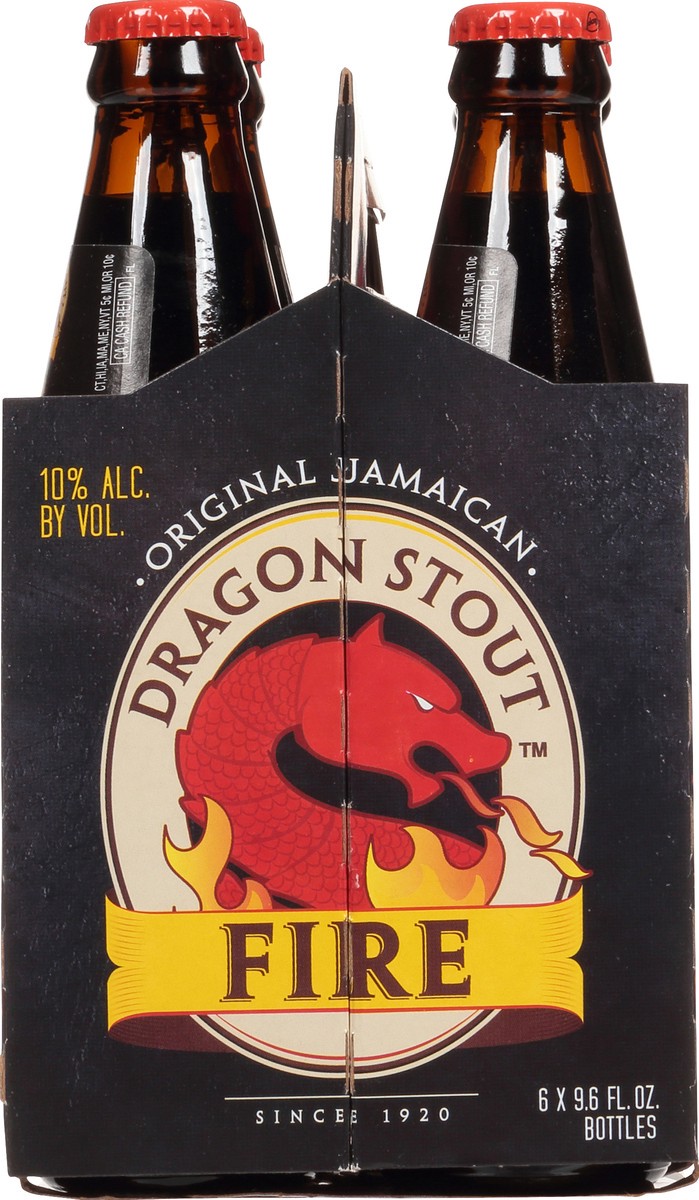 slide 3 of 11, Dragon Stout Fire Dragon Stout Beer 6 - 9.6 fl oz Bottles, 6 ct