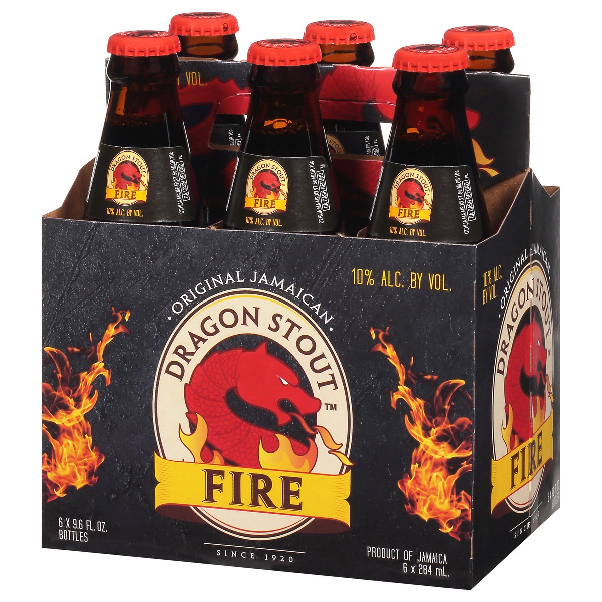 slide 11 of 11, Dragon Stout Fire Dragon Stout Beer 6 - 9.6 fl oz Bottles, 6 ct