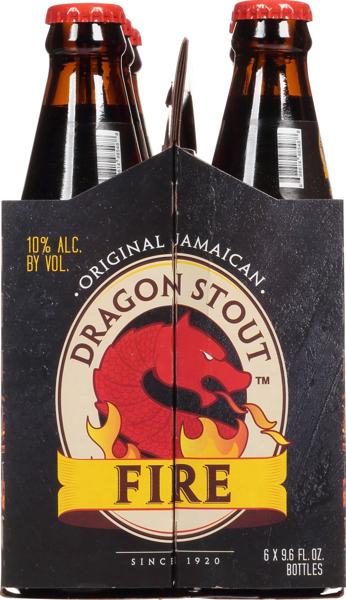 slide 5 of 11, Dragon Stout Fire Dragon Stout Beer 6 - 9.6 fl oz Bottles, 6 ct