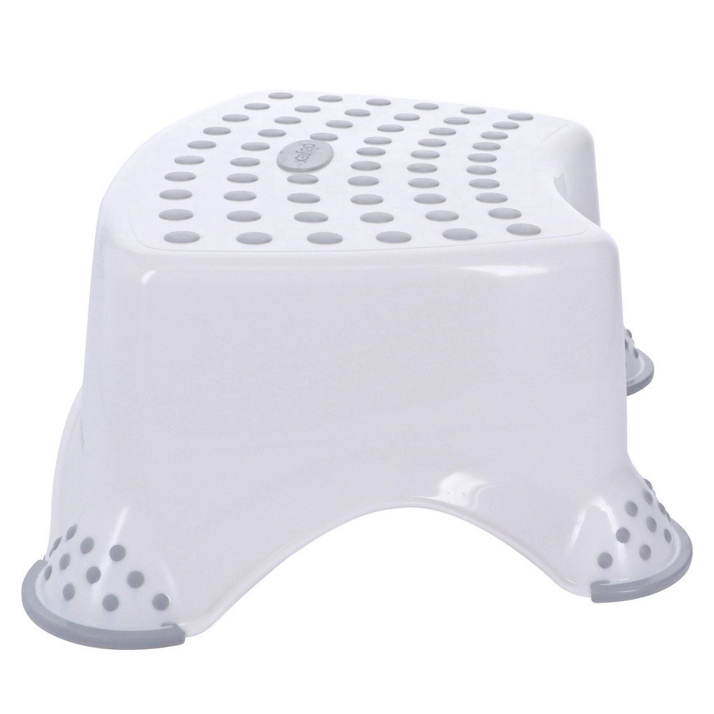 slide 5 of 13, Playtex Surefoot Single Step Stool - White, 1 ct