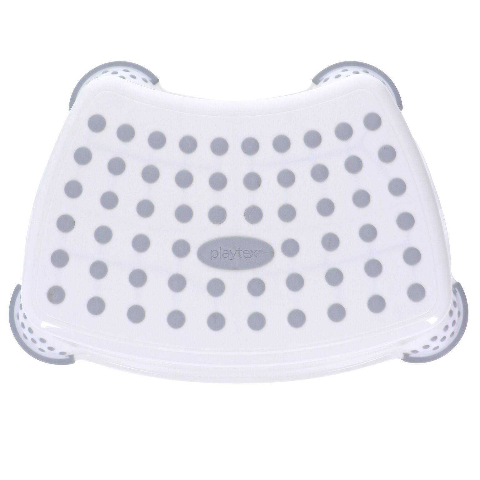 slide 8 of 13, Playtex Surefoot Single Step Stool - White, 1 ct