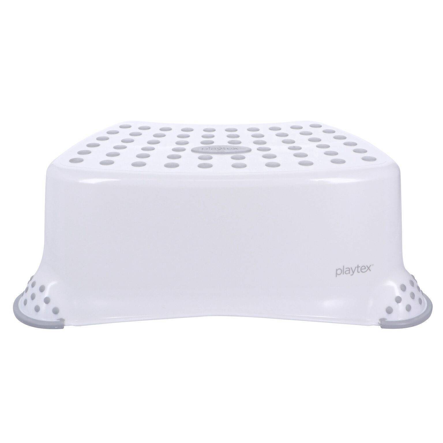 slide 10 of 13, Playtex Surefoot Single Step Stool - White, 1 ct