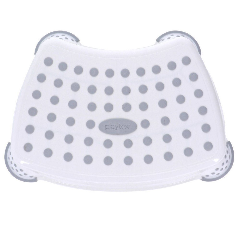 slide 7 of 13, Playtex Surefoot Single Step Stool - White, 1 ct